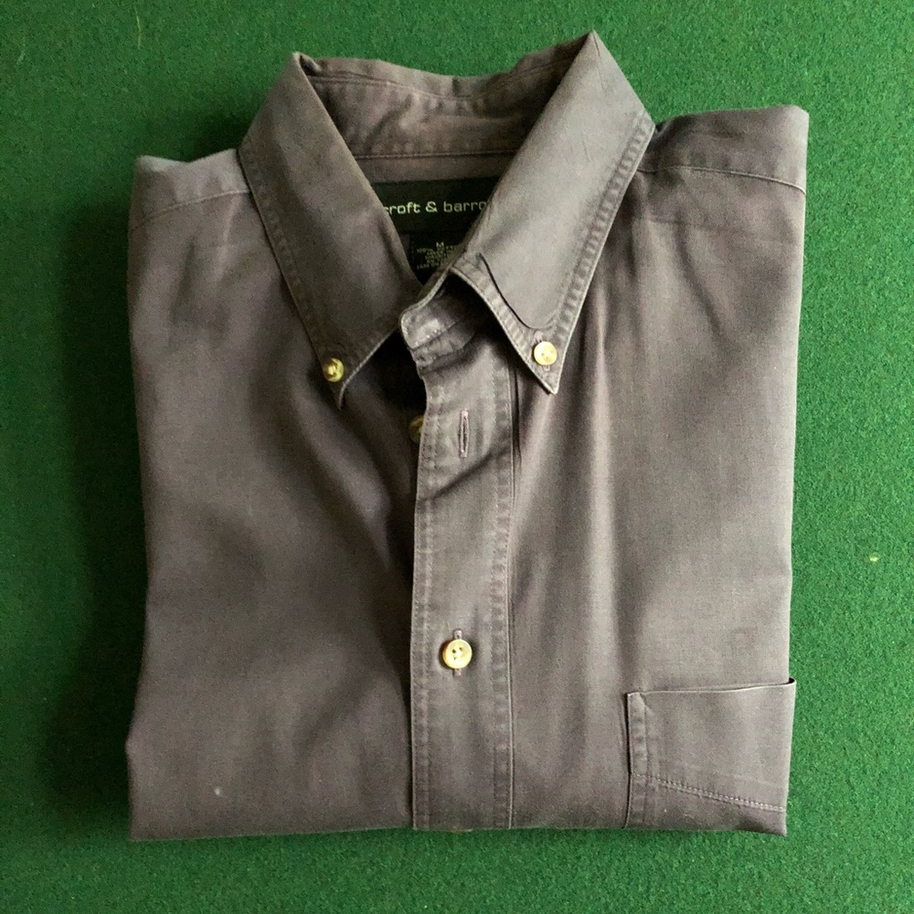 Croft & Barrow Purple Twill Shirt